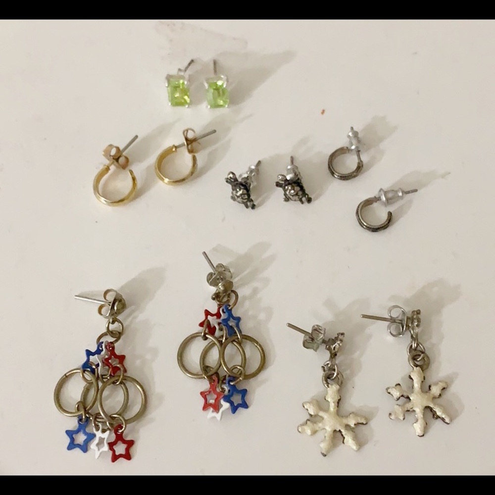 Various Pierced-Ear Earrings